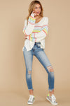 Rainbow Stripe Sweater