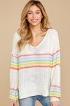 Rainbow Stripe Sweater