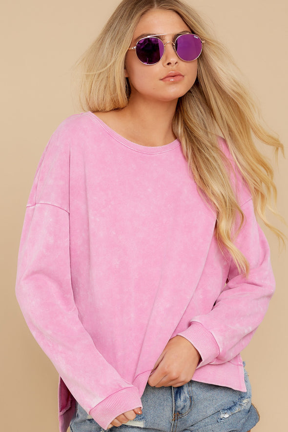 Pink Sweater