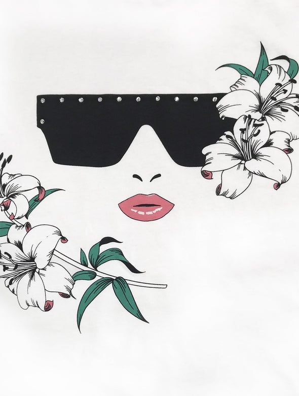 SUNGLASSES WITH RHINESTONES